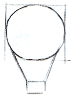 Рисуем воздушный шар 1