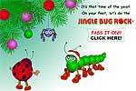Интерактивная флеш-открытка - Jingle Bug Rock