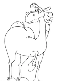 Раскраска Конь Юлий