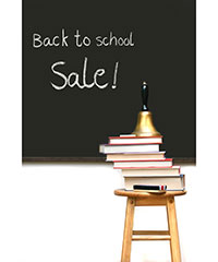 Back to school sale!