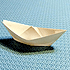 Оригами кораблик