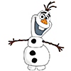 Как нарисовать снеговика Олафа из Холодного сердца