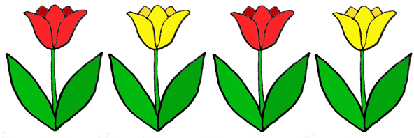 Орнамент ию тюльпанов