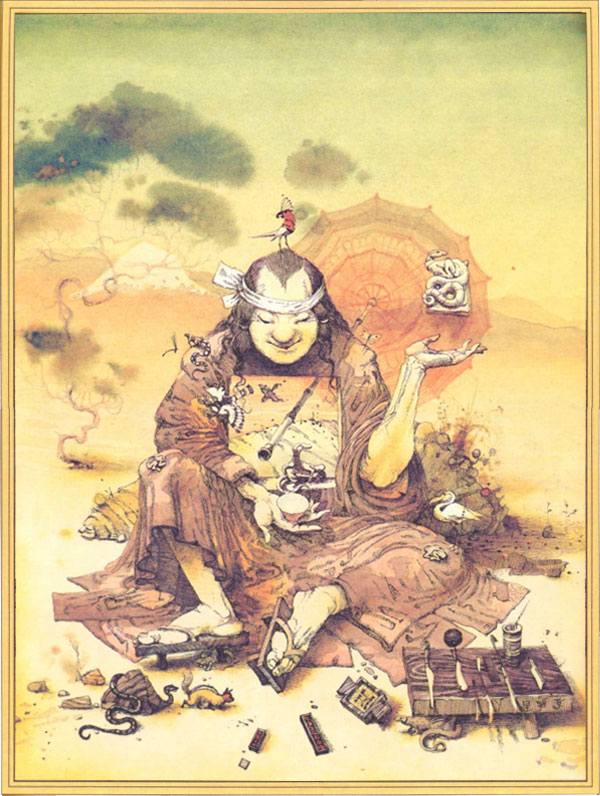 Ваятель и ящерица