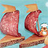 Бутерброды Аппетитная флотилия