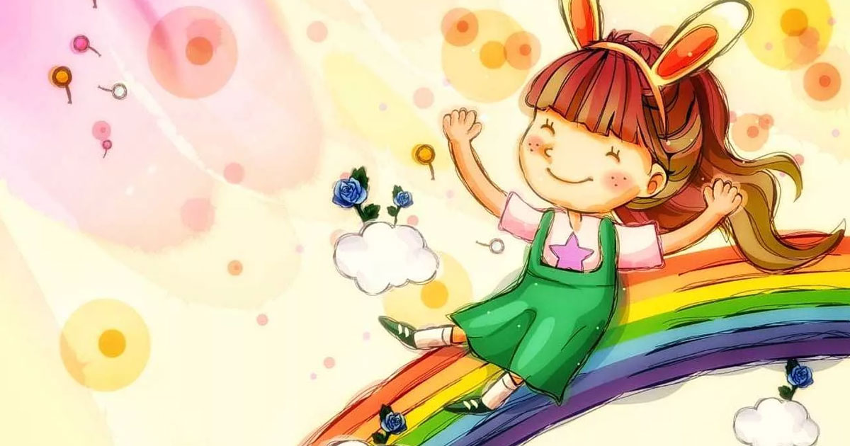 Детские мечты текст. Красивые детские рисунки. Рисунок на тему счастливое детство. Девочка с радугой. Детские рисунки на тему детство.