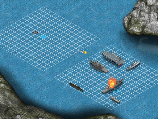 Морская война - вариант игры Морской бой