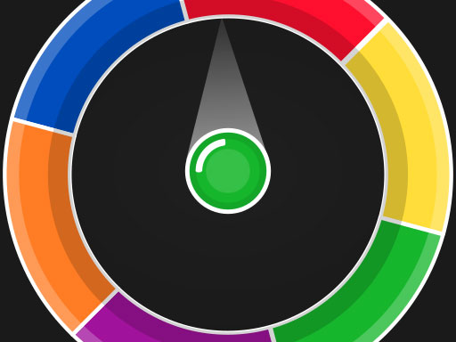 Разноцветное колесо. Онлайн игра