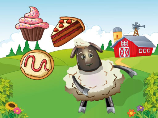 Голодная овечка - игра-ловилка