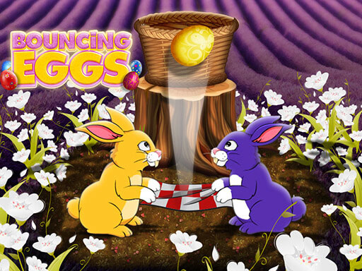 Прыгающие яйца - игра-ловилка