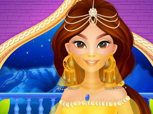Арабские принцессы. Онлайн игра-одевалка