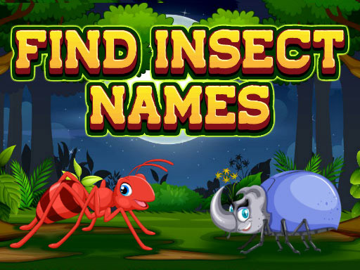 Названия насекомых (игра на английском языке)