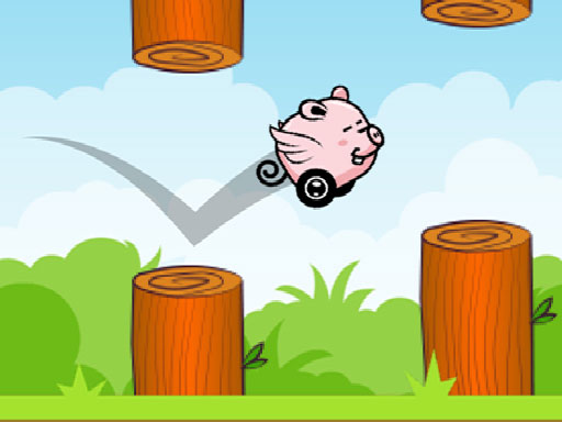 Летающая свинка. Онлайн игра