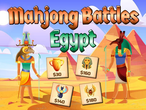 Маджонг: египетские сражения. Онлайн игра