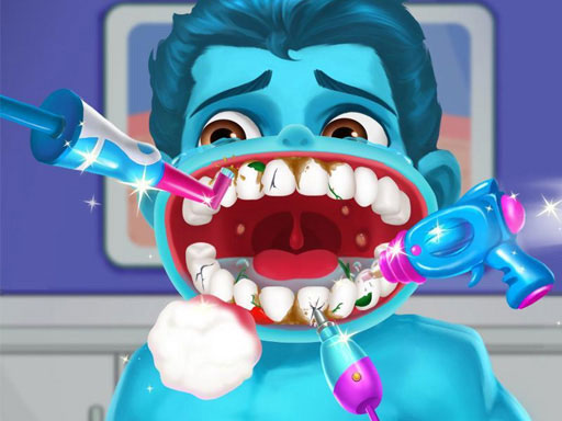 Стоматолог супергероев. Онлайн игра