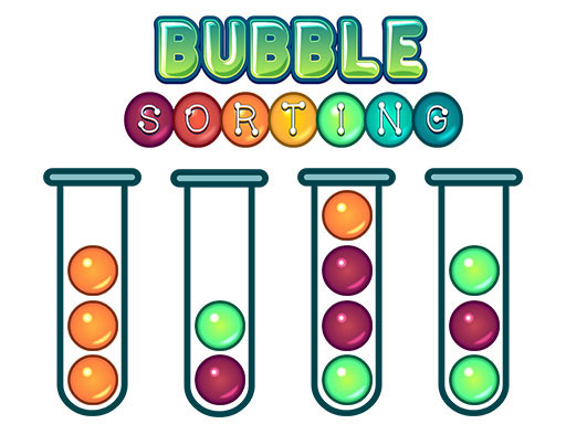 Сортировка пузырей. Онлайн игра