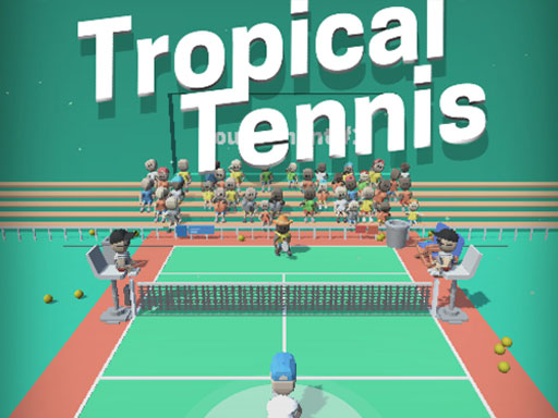 Тропический теннис. Онлайн игра
