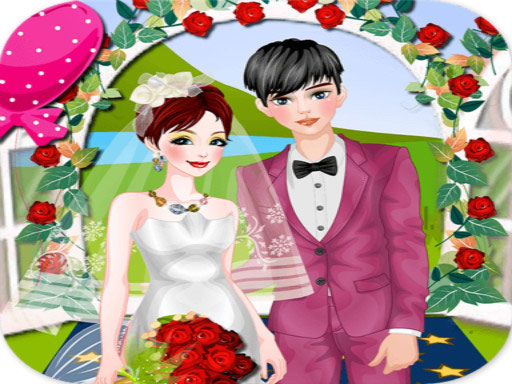 Романтическая весенняя свадьба. Онлайн игра-одевалка