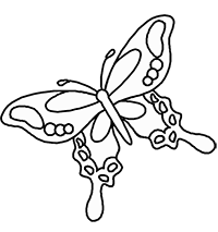Нарядная бабочка