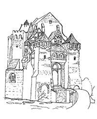 Древний замок