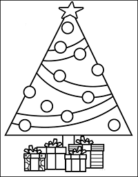 Подарки под треугольной елкой