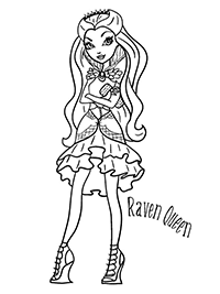 Raven Queen -  .  Ever After High