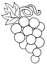 Кисточка винограда