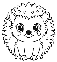 Хорошенький ёжик