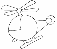 Вертолёт с круглой кабиной