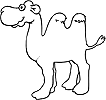 Раскраски верблюды