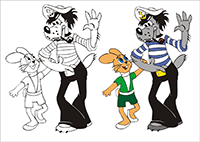 Заяц и Волк. Только мы с тобой одни на белом свете