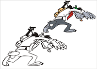 Страшный волк