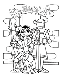 Волк и Заяц в историческом музее