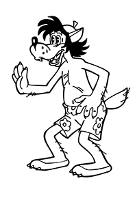 Волк в трусах в цветочек