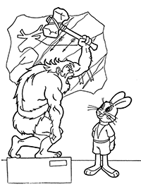 Заяц в историческом музее