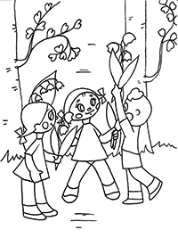 Дети в лесу