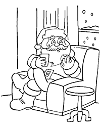 Санта кушает печеньки