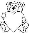 Медведь с сердцем в лапах