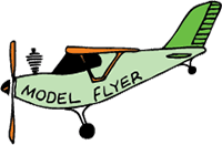 Зелёная модель самолёта