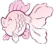 Розовая рыбка