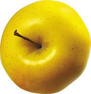 Жёлтое яблоко