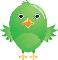 Зелёная птица поёт