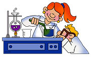 Химики в лаборатории