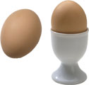 Яйца и подставка для яиц