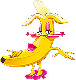 Глазастик - модный банан