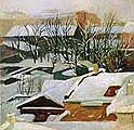 Городские крыши зимой. 1880-1890-е