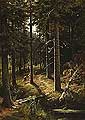 Лесной пейзаж. 1889-1890