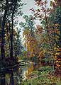 Осенний пейзаж. Парк в Павловске. 1888