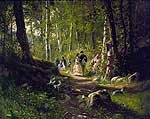 Прогулка в лесу. 1869