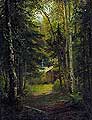 Сторожка в лесу. 1870-е